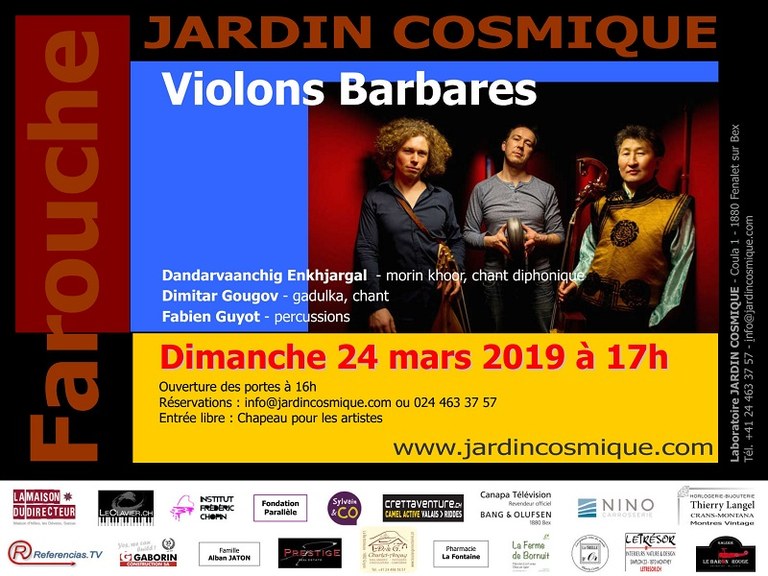 Violons Barbares @ Laboratoire JardinCosmique